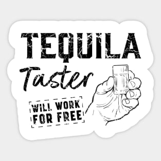 Tequila Taster Sticker